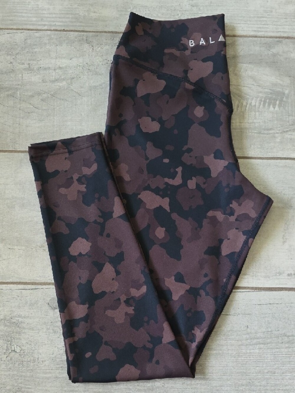 NWOT - Balance/Vitality Brown Camo Leggings - Picture 9 of 10